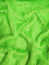 Light Brown Solid Gorilla Animal Long Pile Faux Fur Fabric / Sold By The Yard