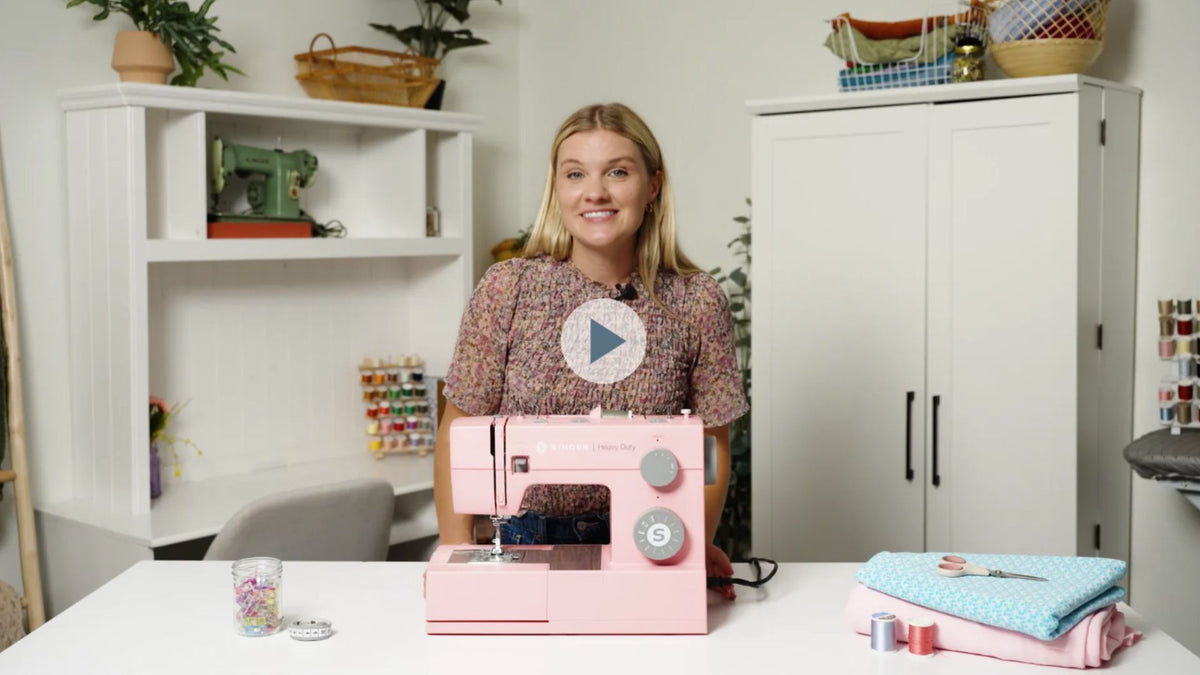 Get More from Your SINGER® Heavy Duty 4411 Pink Sewing Machine