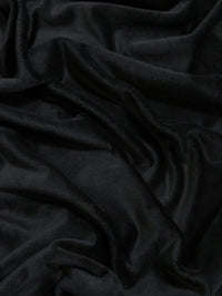 Black Minky Solid Baby Soft Fabric