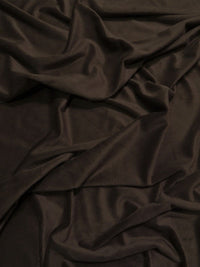 Tela Minky lisa para bebé, suave y de color chocolate negro