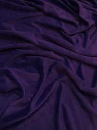 Tela Minky lisa de color morado oscuro, suave como la piel de un bebé