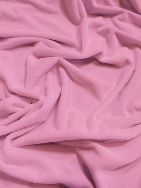 Dark Rose Minky Solid Baby Soft Fabric