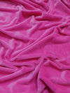 Fuchsia Minky Solid Baby Soft Fabric
