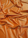 Orange Minky Solid Baby Soft Fabric