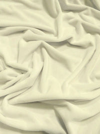Tela Minky lisa «Whisper White», suave como la piel de un bebé