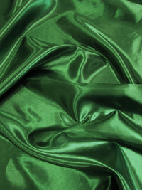 Tejido de satén liso, de peso medio y brillante / Verde cazador