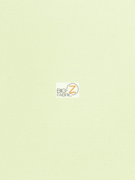 Solid Canvas Outdoor Waterproof PVC Backing Fabric / Ivory / Sold By The Yard Closeout!!!