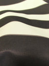2 Tone Stripe Deck Canvas Outdoor Waterproof Fabric / Yellow/White / Sold By The Yard Closeout!!!