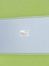2 Tone Stripe Deck Canvas Outdoor Waterproof Fabric / Lime/White / Sold By The Yard Closeout!!!
