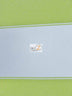 2 Tone Stripe Deck Canvas Outdoor Waterproof Fabric / Lime/White / Sold By The Yard Closeout!!!