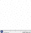 Sorbet Flannel White With Grey Tonal Dots Cotton 44" / 45" Fabric per yard