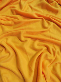 Tejido de forro polar liso / Amarillo dorado