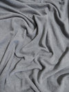 Solid Fleece Fabric / Black