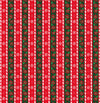 Christmas Stripes Poinsettia Snowflakes Red Green 100% Cotton Fabric
