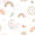 Springs Creative: Franela «Moon Beam Rainbow Baby»