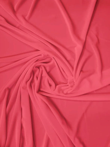 Stretch Velvet Velour Spandex 360 Grams Costume Fabric / Hot Pink / Sold By The Yard