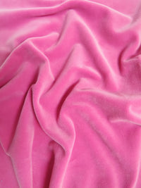 Tela elástica Mochi Plush Minky en color fucsia / Tela lisa y suave, vendida por metros