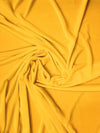 Stretch Velvet Velour Spandex 360 Grams Costume Fabric / Fire Red / Sold By The Yard