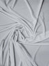 Stretch Velvet Velour Spandex 360 Grams Costume Fabric / Silver / Sold By The Yard