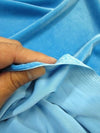Stretch Velvet Velour Spandex 360 Grams Costume Fabric / Silver / Sold By The Yard