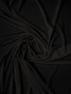 Stretch Velvet Velour Spandex 360 Grams Costume Fabric / Black / Sold By The Yard