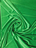 Stretch Velvet Velour Spandex 360 Grams Costume Fabric / Kelly Green / Sold By The Yard