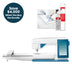 HUSQVARNA® VIKING® DESIGNER SAPPHIRE™ 85 Sewing & Embroidery Machine Embroidery Month Bundle