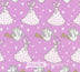 FLANNEL Storks on Pink Baby 100% Cotton Price per Yard
