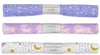 3 Flannel Fat Quarters Out of the World Celestial Little Feet Boutique Pink Purple Precut 18" x 21" Baby