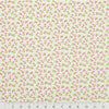 3 cuartos de tela de franela «Wild and Free» de Little Feet Boutique, rosa y blanco, 18" x 21", para bebé