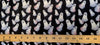 Halloween Spooky Smiling Ghosts on Black 100% Cotton Fabric