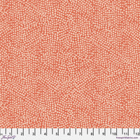 Tela de algodón «Seed Red Flourish And Bloom», 44"/45", por yarda