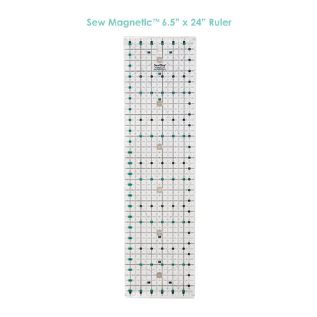 Sew Magnetic 6.5 x 24" Ruler by SewTites