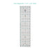 Regla Sew Magnetic 6.5 x 24" de SewTites