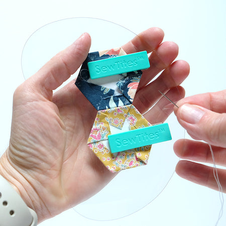 SewTites Paleta para costura con papel inglés de costura plana