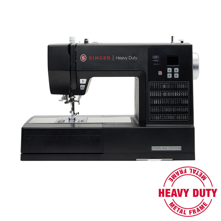 SINGER® Heavy Duty 6600C Sterling Sewing Machine & SteamCraft Plus 2.0 ...