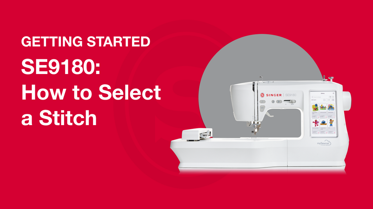 SE9180 Sewing & Embroidery Machine & Hoops Bundle | SINGER®