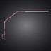 Mesa Slimline 4 en oro rosa