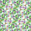 Lentejuelas moradas, 100 % algodón, se vende por yardas.  Tejido decorativo