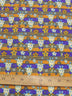 Animal Giraffes Purple Poly Cotton Fabric