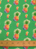 Pineapple Green Cotton Polyester Fabric