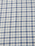 Tartan Plaid Uniform Apparel Flannel Fabric / Light Blue