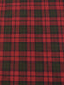 Tartan Plaid Uniform Apparel Flannel Fabric / Red/Green/Blue