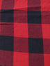 Tartan Plaid Uniform Apparel Flannel Fabric / Big Buffalo Red/Black / Sold By The Yard