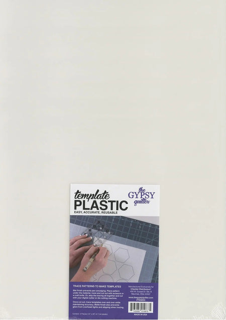 Plantilla de plástico, 35,5 cm x 50,8 cm, paquete de 4 unidades