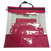 Bolsa organizadora Tutto Clear roja