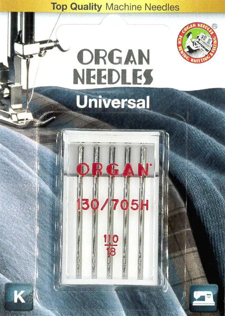 Universal 110/18 Needles - 5 count by Organ Needles