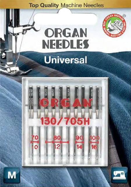 Universal Needles Assorted - 10 count by Organ Needles