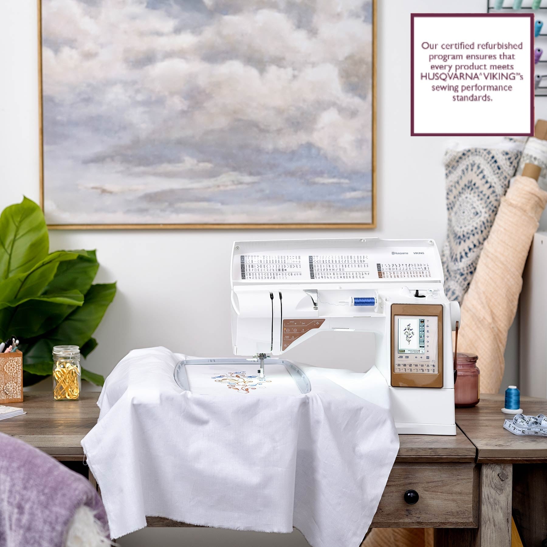 DESIGNER TOPAZ™ 50 Sewing Machine | Husqvarna® Viking®