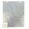 Paisley Series 3", 5", y 7 "Quilt Stencil